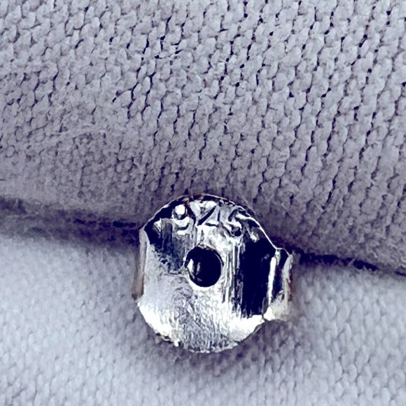 RACHEL ASHWELL, STERLING SILVER WITH CUBIC ZIRCONIA 2 STUD EARRINGS,SILVER COLOR - Picture 9 of 14